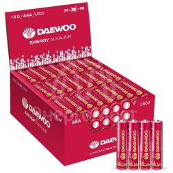 Элемент питания алкалиновый AAA/LR03 1.5В Energy Alkaline 2021 DB-4 (уп.4шт) DAEWOO 5029934