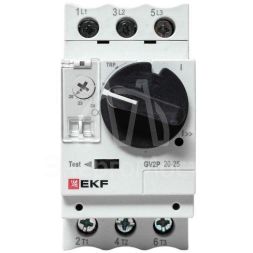Выключатель автоматический для защиты двигателя GV2P 20-25А EKF gv2pm-25