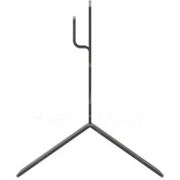 Зажим угловой коньковый 100мм DKC ND2202