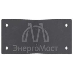 Зажим угловой коньковый 100мм DKC ND2202