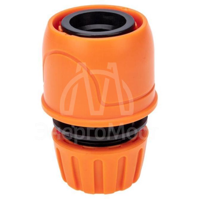 Коннектор для шланга быстросъемный с автостопом 1/2дюйма ЧЕТЫРЕ СЕЗОНА 62-0218