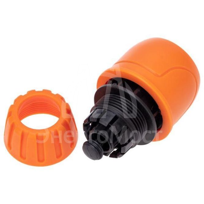 Коннектор для шланга быстросъемный с автостопом 1/2дюйма ЧЕТЫРЕ СЕЗОНА 62-0218