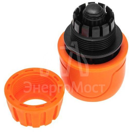 Коннектор для шланга быстросъемный с автостопом 1/2дюйма ЧЕТЫРЕ СЕЗОНА 62-0218