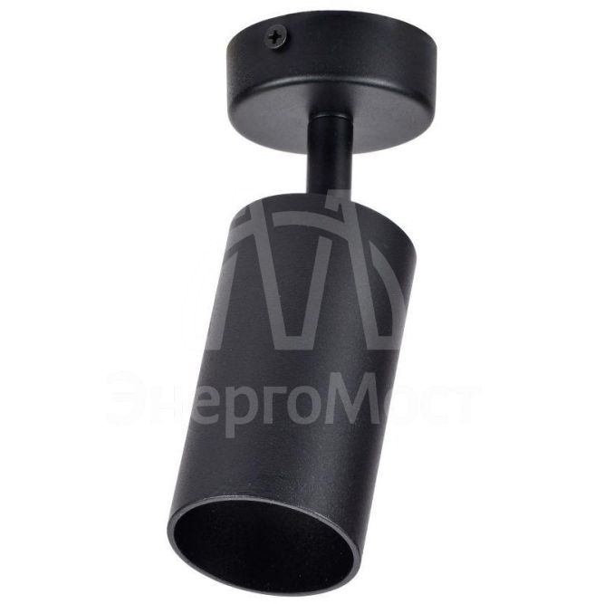 Светильник 4002 настенно-потолочный под лампу GU10 черн. IEK LT-USB0-4002-GU10-1-K02