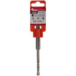 Бур по бетону SDS PLUS 6х110мм двойная резьба КУРС 32603