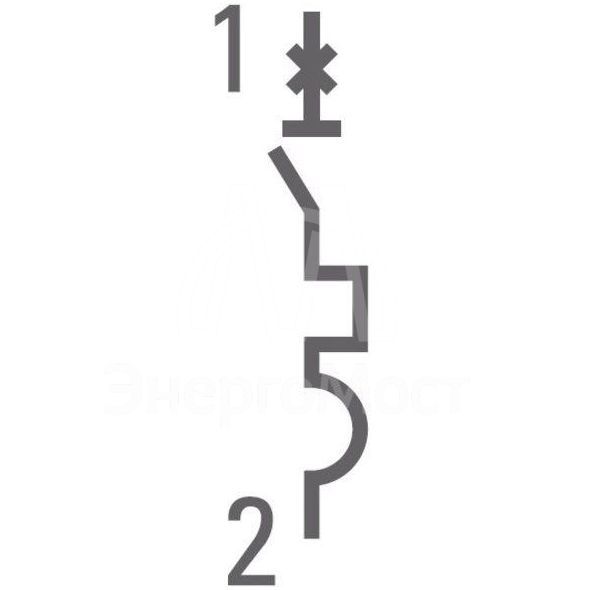 Выключатель автоматический модульный 1п C 6А 4.5кА ВА 47-63 PROxima EKF mcb4763-1-06C-pro