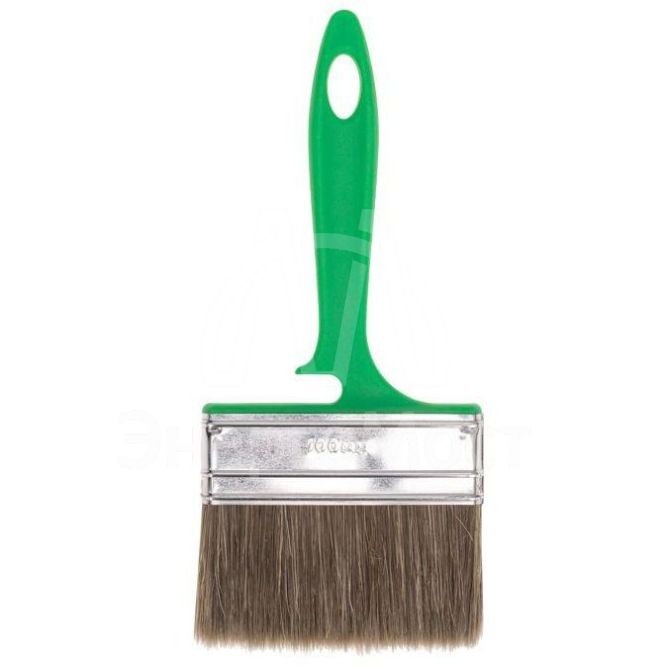 Кисть плоская &amp;quot;Работы по дереву&amp;quot; 100х12мм Rexant 89-0335