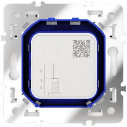 Розетка телевизионная оконечная TV + SAT 2-м СП S70 механизм кашемир Voltum VLS060403