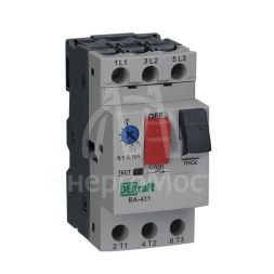 Выключатель авт. защиты двиг. 3P 0.63-1.0А 100кА ВА-431 SchE 21224DEK