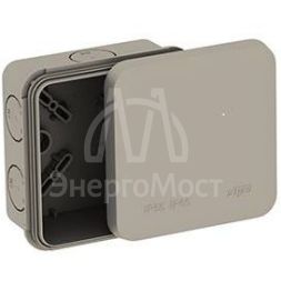 Коробка распределительная ОП 85х85х45мм двухкомпонентная Ruvinil 67240