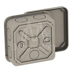 Коробка распределительная ОП 85х85х45мм двухкомпонентная Ruvinil 67240