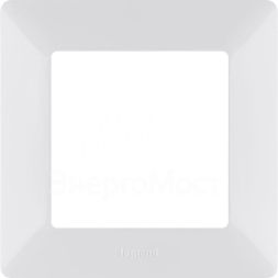 Рамка 1-м Valena Life универсальная бел. Leg 754007