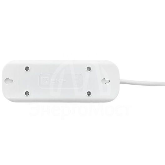 Удлинитель 3х5м с заземл. 16А IP20 Эксперт 3.0кВт ПВС 3х1 PROxima EKF UBA16-310-3-05