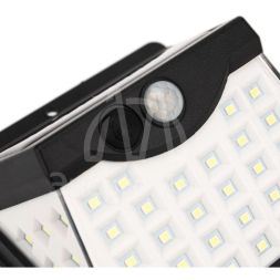 Светильник NEW AGE на солнечной батарее датчик движения; освещенности кнопка вкл/выкл герметичная фасадная 3 режима работы LED COB Lamper 602-236