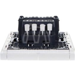 Выключатель проходной 2-кл. СП FORTE&amp;amp;PIANO 10А FP207 бел. IEK FP-V22-0-10-1-K01