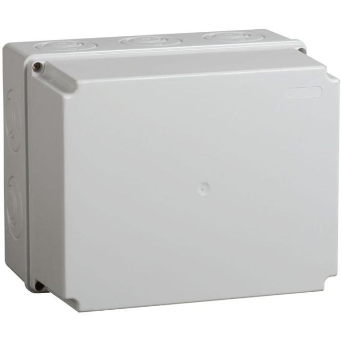 Коробка распаячная ОП 240х195х165 IP55 КМ41274 RAL7035 IEK UKO10-240-195-165-K41-55