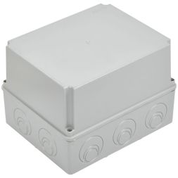 Коробка распаячная ОП 240х195х165 IP55 КМ41274 RAL7035 IEK UKO10-240-195-165-K41-55