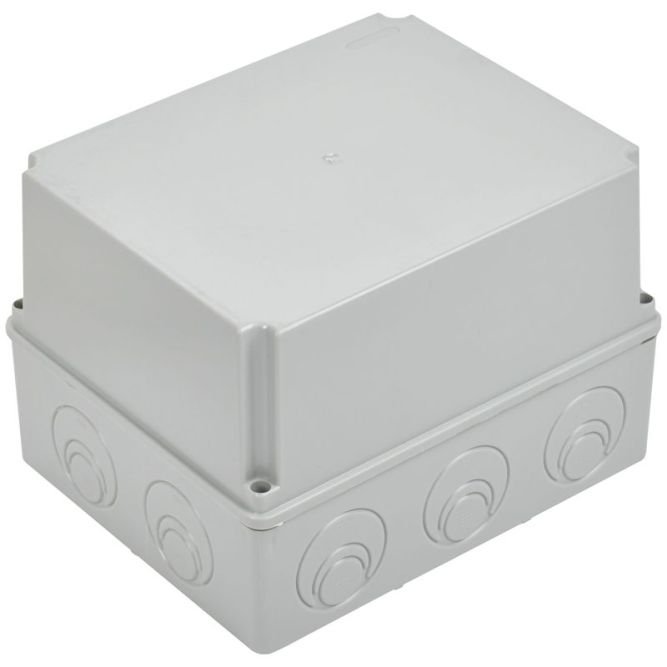 Коробка распаячная ОП 240х195х165 IP55 КМ41274 RAL7035 IEK UKO10-240-195-165-K41-55