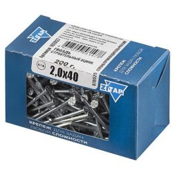 Гвоздь строительный 2.0х40 оцинк. (уп.0.2кг) Tech-KREP 102027