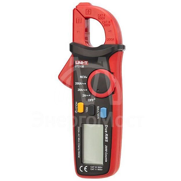 Клещи токовые UT210В True RMS UNI-T 13-0007