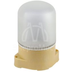 Светильник для бани НББ 01-60-007 пластик/стекло прямой IP65 E27 max 60Вт 137х107х84 сосна Эра Б0062262