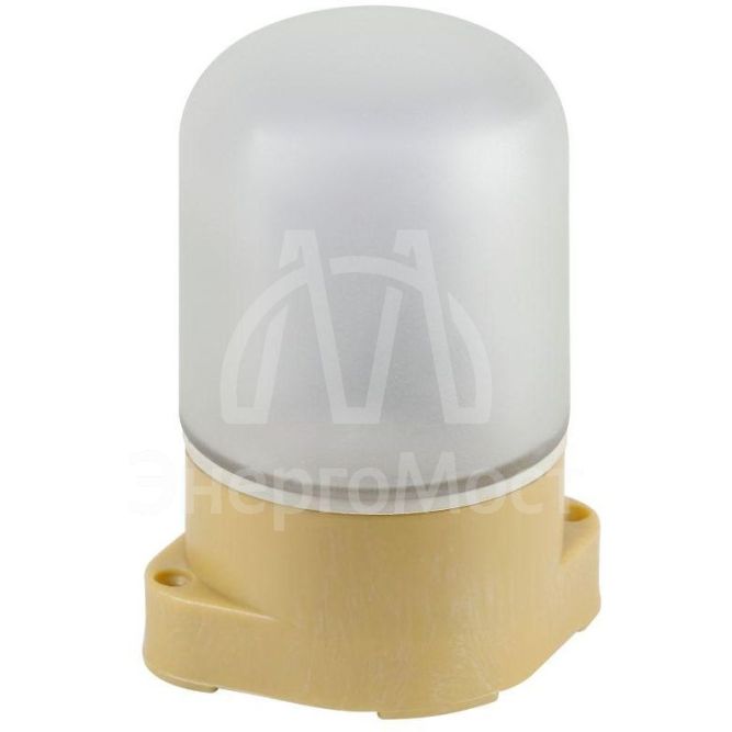 Светильник для бани НББ 01-60-007 пластик/стекло прямой IP65 E27 max 60Вт 137х107х84 сосна Эра Б0062262