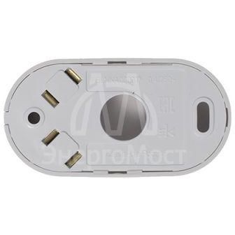 Кнопка звонка проводная 1-кл. ОП Blanca 0.4А IP20 250В бел. SchE BLNKA000011