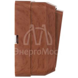 Выключатель 1-кл. ОП Октава 10А IP20 ВС20-1-0-ОД дуб IEK EVO10-K04-10-DC