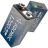 Аккумулятор крона Li-ion 9В 1200мАч (уп.2шт) КОСМОС KOCLi9V1200mAh2B