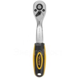 Ключ-трещотка для торцовых головок 1/4 СrV 72 зубца Kranz KR-12-8403