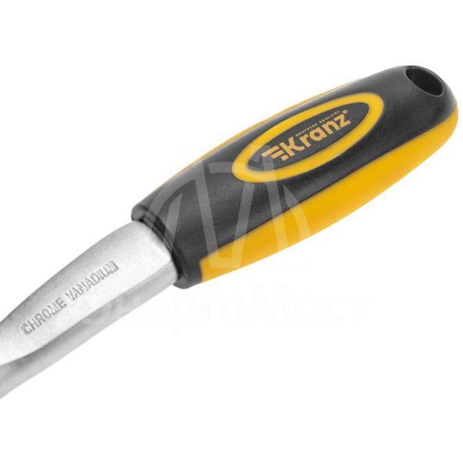 Ключ-трещотка для торцовых головок 1/4 СrV 72 зубца Kranz KR-12-8403
