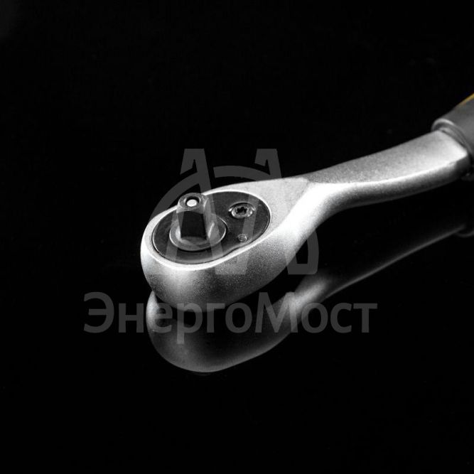 Ключ-трещотка для торцовых головок 1/4 СrV 72 зубца Kranz KR-12-8403