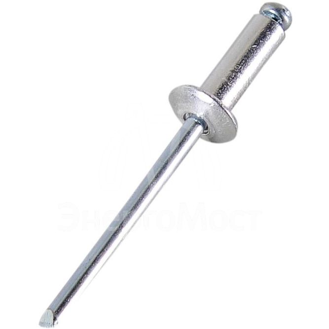 Заклёпки алюминиевые Вихрь 4,0х10 мм, 50 шт.