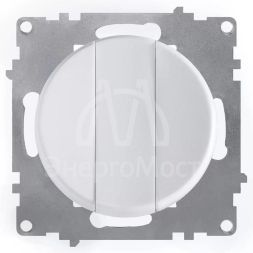 Выключатель 3-кл. СП Florence 10А IP20 механизм бел. 1E31901300 OneKeyElectro 2172780