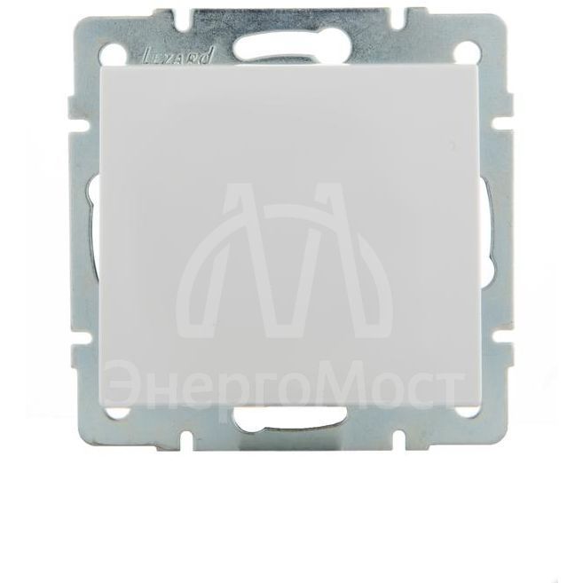 Выключатель 1-кл. СП Rain IP20 механизм бел. LEZARD 703-0288-100