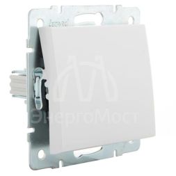 Выключатель 1-кл. СП Rain IP20 механизм бел. LEZARD 703-0288-100