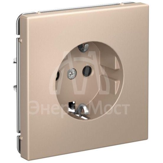 Розетка ArtGallery 16А с заземл. защ. шторки механизм песочн. SE GAL001245