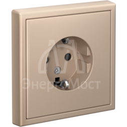 Розетка ArtGallery 16А с заземл. защ. шторки механизм песочн. SE GAL001245