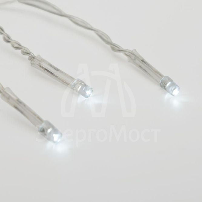Гирлянда светодиодная &amp;quot;Твинкл Лайт&amp;quot; 20м 160LED провод ПВХ бел. прозр. Neon-Night 303-305