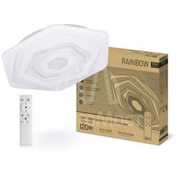Светильник светодиодный GEO RAINBOW 120Вт 230В 3000-6500К 8400лм 500х50мм с пультом ДУ IN HOME 4690612035802