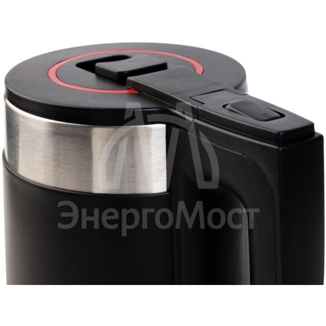 Чайник электрический ELX-KS10-C02 нерж. сталь/пластик 1.8л 220-240В 1800Вт черн. Ergolux 15328