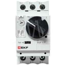 Выключатель автоматический для защиты двигателя GV2P 6.3-10А EKF gv2pm-10