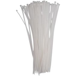 Хомут кабельный PCT 4.8х350-100WH 4.8х350 PA6.6 бел.(уп.100шт) JazzWay 5054066
