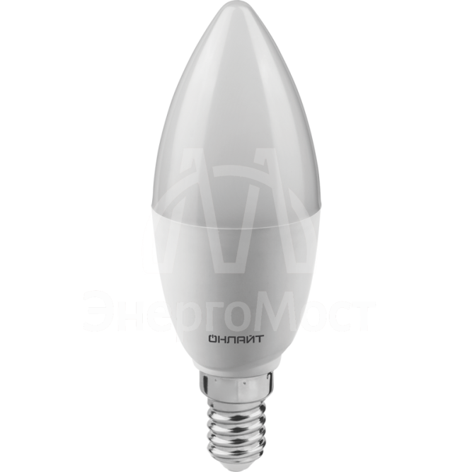 Лампа светодиодная 90 453 OLL-C37-15-230-4K-E14-FR ОНЛАЙТ 90453