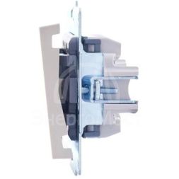 Механизм выключателя проходн. 1-кл.СП VESNA кремов. LEZARD 742-0388-105