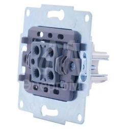 Механизм выключателя проходн. 1-кл.СП VESNA кремов. LEZARD 742-0388-105