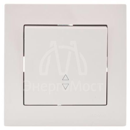 Механизм выключателя проходн. 1-кл.СП VESNA кремов. LEZARD 742-0388-105