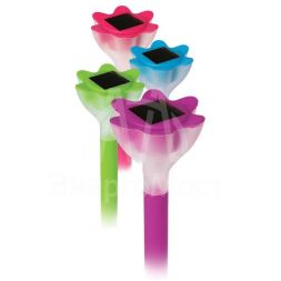 Светильник садовый 100 &amp;quot;Color2 Фонарь&amp;quot; солнечная батарея 4 цвета (уп.24шт) Космос KOC_SOL100_color2