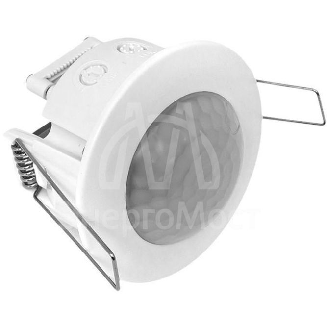 Датчик движения (ИК) MS-100 (ДД) встраив. 1200Вт 360град. до 6м IP20 EKF dd-ms-100