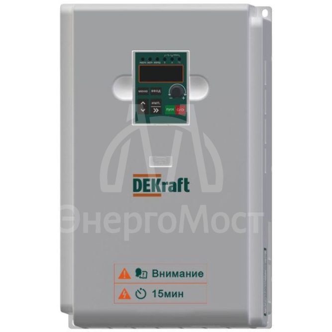 Преобразователь частоты DEKV060 15кВт 380В 3ф с торм. модулем SchE DEKV060G015T4B